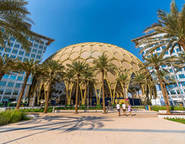 Following COP28, Expo City Dubai Spreads Christmas Joy