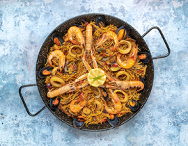 Испания на 4-м месте в списке 100 лучших кухонь мира!