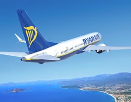 Ryanair Launches Direct Flights to Turkey From the UK