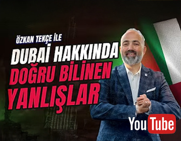 Dubai'de Gayrimenkul Yatırımı Hakkında Efsaneler ve Gerçekler