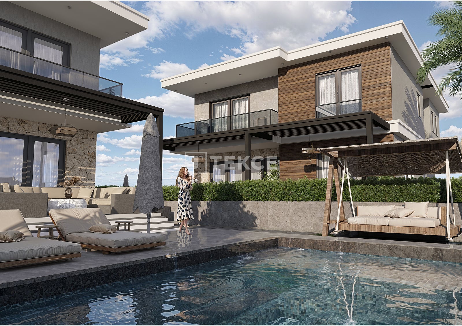 Luxury Villas with Pool in a Complex in Muğla Fethiye
