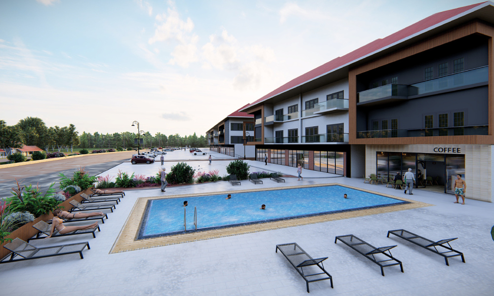 Appartementen aan de Hoofdweg met Uitzicht in Kuşadası