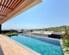 Fristående Villa Med Utsikt Över Havet Och Staden I Alanya Turkiet 4