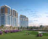 Dubai Damac Hill'te Yeşilin İçerisinde Golf Manzaralı Daireler 4