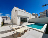 Trendy Standalone Villa with a Pool and Garden in Alicante