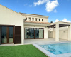 Stylish 3-bedroom Villas with Pool in La Finca Resort Algorfa