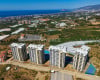 Alanya Mahmutlar’da Dört Bloklu Sitede Kale Manzaralı Daireler 7