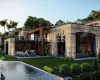 Modern Design Houses with Private Pools in the Center of Bodrum