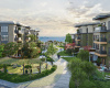 Appartementen In Een Complex Bij De Metro In Istanbul Pendik