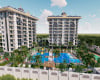 Elegant Apartments in a Project with Pool in Alanya Avsallar 1