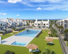 Apartments with Private Gardens in a Project with Pool in Alicante