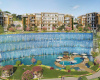 Apartments in Complex with Artificial Waterfall in Kocaeli