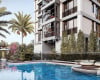 Sea View Flats in Complex Close to the Beach in Mezitli Mersin