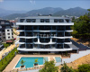 Flats in a Nature-view Compound with Swimming Pool in Alanya 1