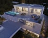 Benitachell, Alicante, Costa Blanca'da Deniz Manzaralı Villa 5