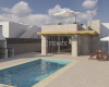 Detached Villas with Pool and Garden in Polop Alicante