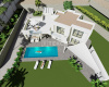 Elegancki Dom Z Widokiem Na Morze I Basenem W Calpe Alicante 2