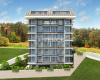 Seaview Apartments in a Complex in Alanya Demirtaş