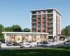 Квартиры с 3 спальнями в комплексе с бассейном в Бурсе