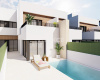 Modern Homes with Pool and Solarium in San Javier