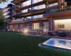 Apartamenty W Eleganckim Kompleksie Z Zielenią W Göktürk İstanbul 4