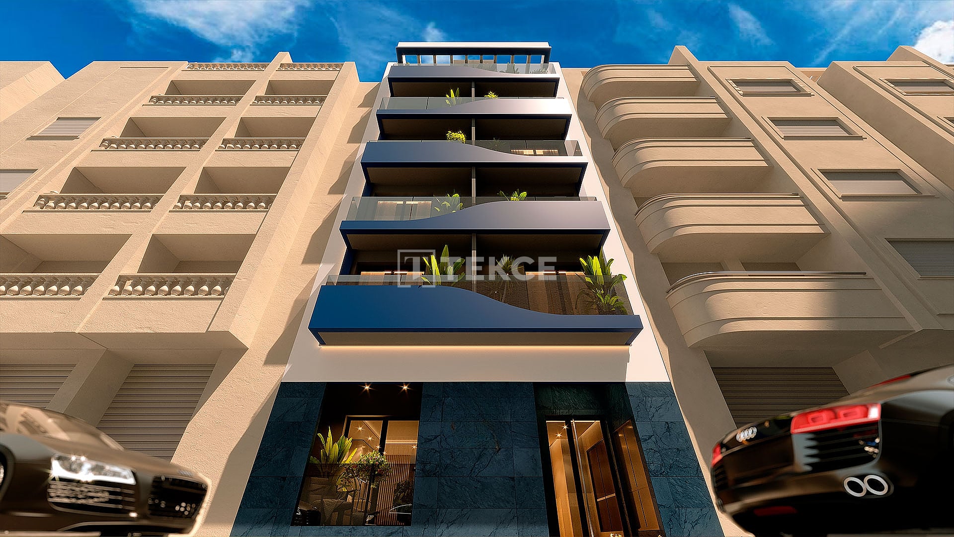 Sea-View New Apartments Near the Beach in Torrevieja Alicante
