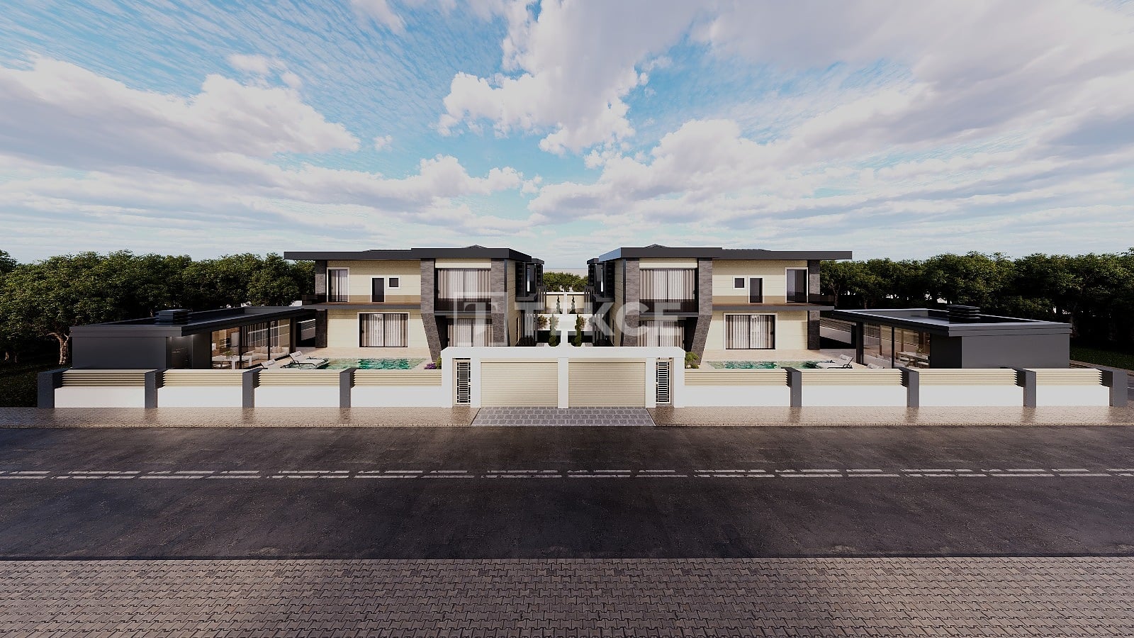 Villas with Pool Close to Golf Courses in Kadriye Antalya