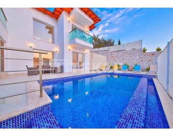 Möblierte Luxus Villen Geeignet Für Investitionen In Kaş Antalya 2