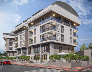 Immobiliers Dans Un Projet Avec Piscine Et Sécurité À Konyaalti Hurma 5