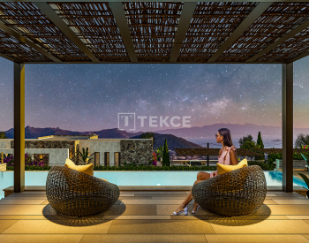 Gümüşlük'te Deniz Manzaralı Özel Havuzlu Müstakil Villalar 6