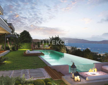 Villa's Met Het Kasteel Van Bodrum En Uniek Uitzicht Op Zee 1