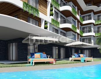 Alanya Oba'da Otel Konseptinde Satılık Lüks Daireler 6
