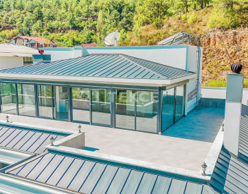 Alanya Tepe'de Doğa Manzaralı Şık Tasarımlı Müstakil Villa 2
