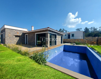 Luxury Detached Villas for Sale with Pool in Bodrum Torba 14