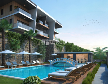 Apartamenty Dwupoziomowe Na Osiedlu Z Basenem W Alanyi Bektaş 10