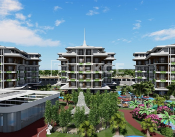Alanya Oba'da Otel Konseptinde Satılık Lüks Daireler 1