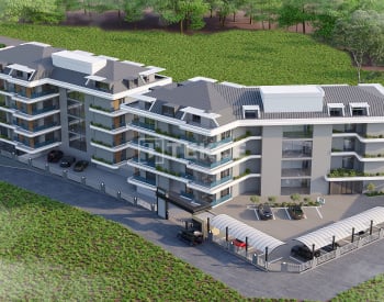 Stylish Apartments in a Complex with Rich Amenities in Alanya Oba 3