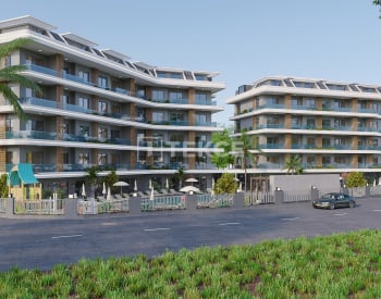 Stylish Apartments in a Complex with Rich Amenities in Alanya Oba 1