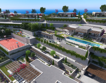 Gümüşlük'te Deniz Manzaralı Özel Havuzlu Müstakil Villalar 10
