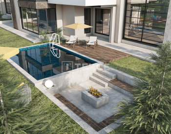 Villas for Sale with Private Pools in a Gated Complex in İncek 3