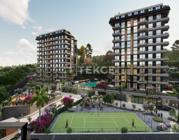 Alanya Kestel'de Deniz Manzaralı Satılık Daireler 4