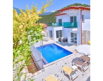 Möblierte Luxus Villen Geeignet Für Investitionen In Kaş Antalya 1