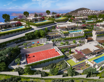 Gümüşlük'te Deniz Manzaralı Özel Havuzlu Müstakil Villalar 7