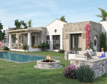 Villas Con Vistas Al Mar Y Piscina Privada En Bodrum Gümüşlük 1