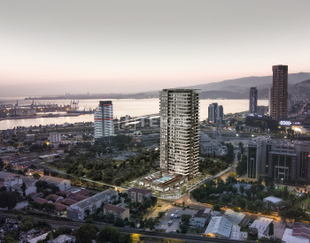 Apartamentos Con Vistas Al Mar En Un Amplio Proyecto En İzmir Konak 7