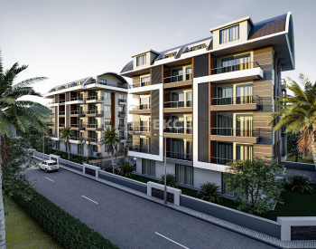 Appartements En Complexe Avec Équipements Sociaux À Alanya 1