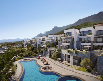 Apartments in a Complex with Rich Facilities in Alsancak 2