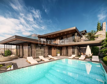 卡尔坎(kalkan) 带游泳池的全景海景别墅 6