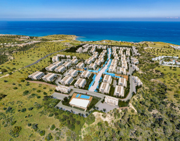Kuzey Kıbrıs Tatlısu'da Lüks Sitede Deniz Manzaralı Bungalovlar 1