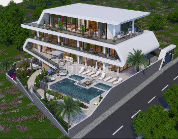 Vrijstaande Villa Met Zeezicht En Zwembad In Alanya 1